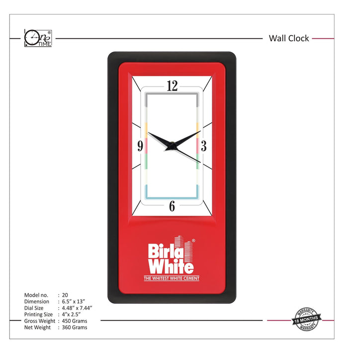 Wall Clock Pattern 20 - Mudramart Corporate Giftings