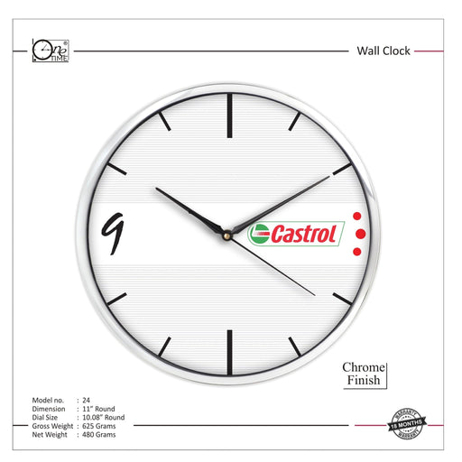 Wall Clock Pattern 24 - Mudramart Corporate Giftings