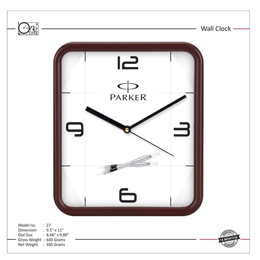 Wall Clock Pattern 27 - Mudramart Corporate Giftings