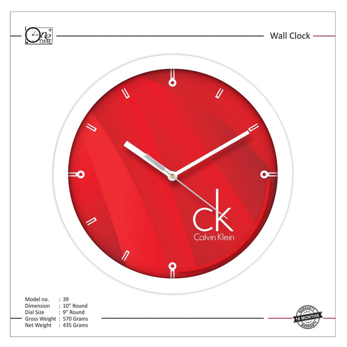 Wall Clock Pattern 39 - Mudramart Corporate Giftings