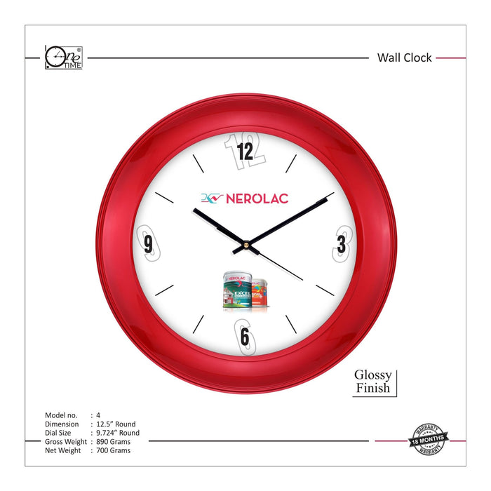 Wall Clock Pattern 4 - Mudramart Corporate Giftings