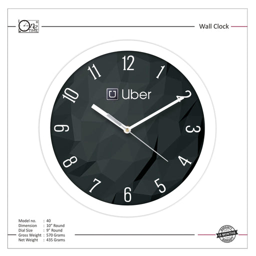 Wall Clock Pattern 40 - Mudramart Corporate Giftings