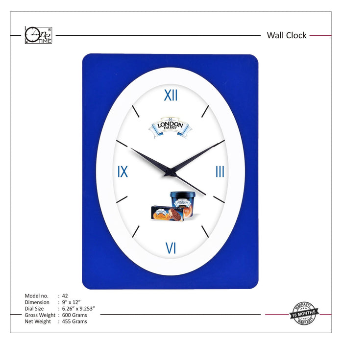 Wall Clock Pattern 42 - Mudramart Corporate Giftings