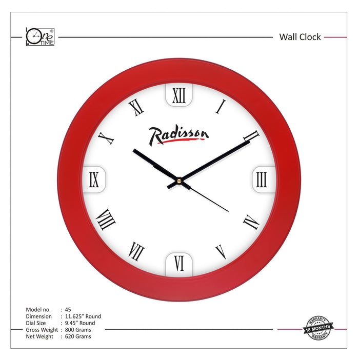 Wall Clock Pattern 45 - Mudramart Corporate Giftings