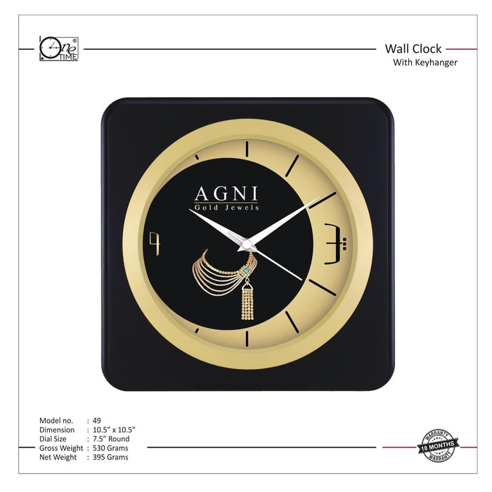 Wall Clock Pattern 49 - Mudramart Corporate Giftings