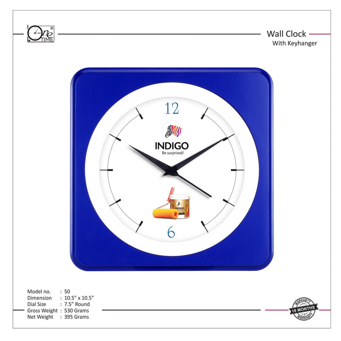 Wall Clock Pattern 50 - Mudramart Corporate Giftings