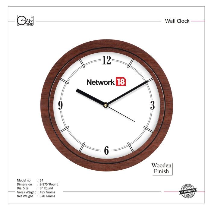 Wall Clock Pattern 54 - Mudramart Corporate Giftings