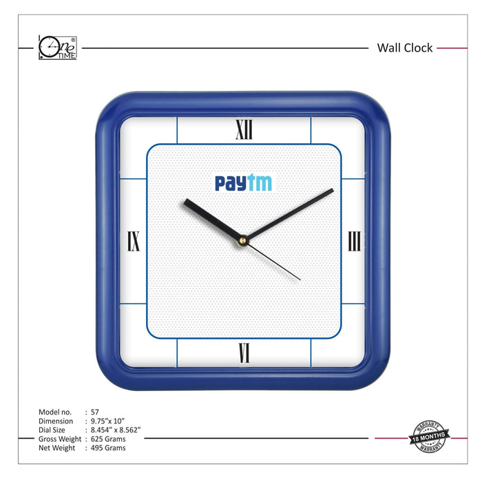 Wall Clock Pattern 57 - Mudramart Corporate Giftings