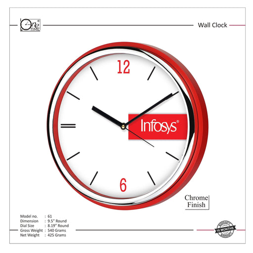 Wall Clock Pattern 61 - Mudramart Corporate Giftings
