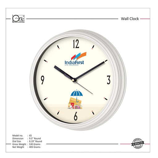 Wall Clock Pattern 65 - Mudramart Corporate Giftings