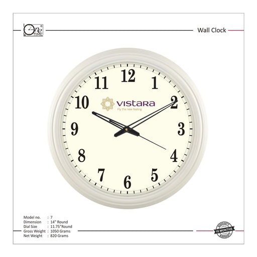 Wall Clock Pattern 7 - Mudramart Corporate Giftings