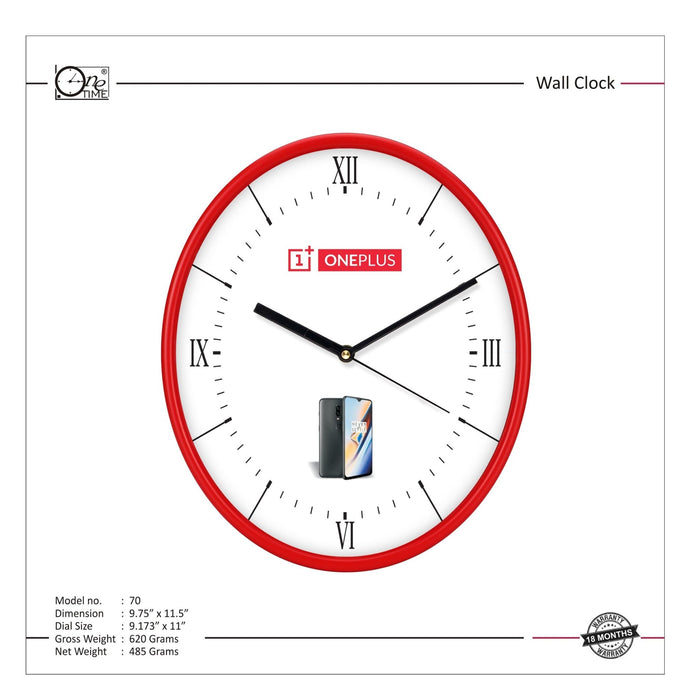 Wall Clock Pattern 70 - Mudramart Corporate Giftings
