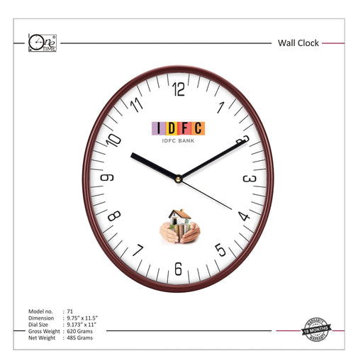 Wall Clock Pattern 71 - Mudramart Corporate Giftings