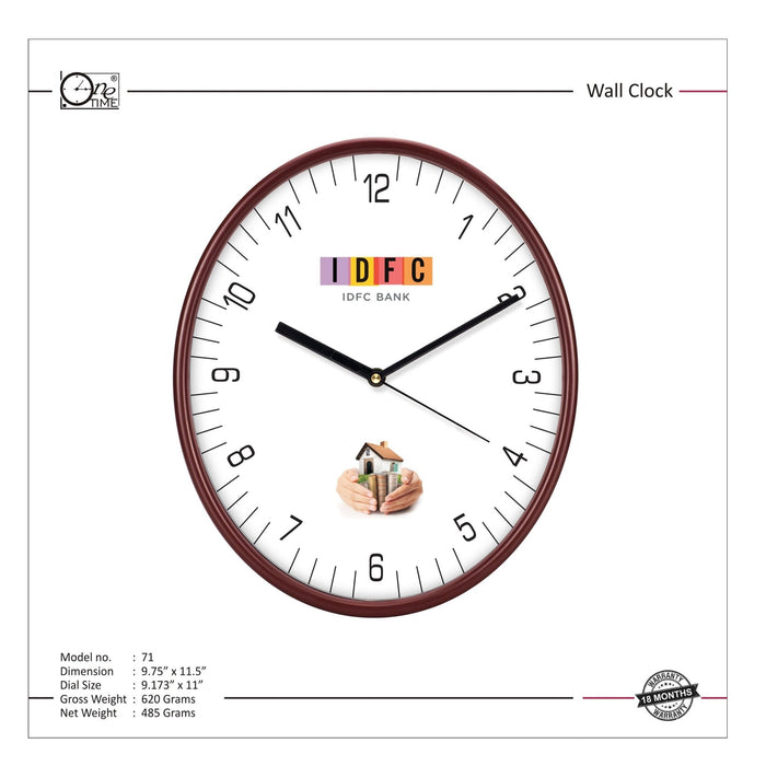 Wall Clock Pattern 71 - Mudramart Corporate Giftings