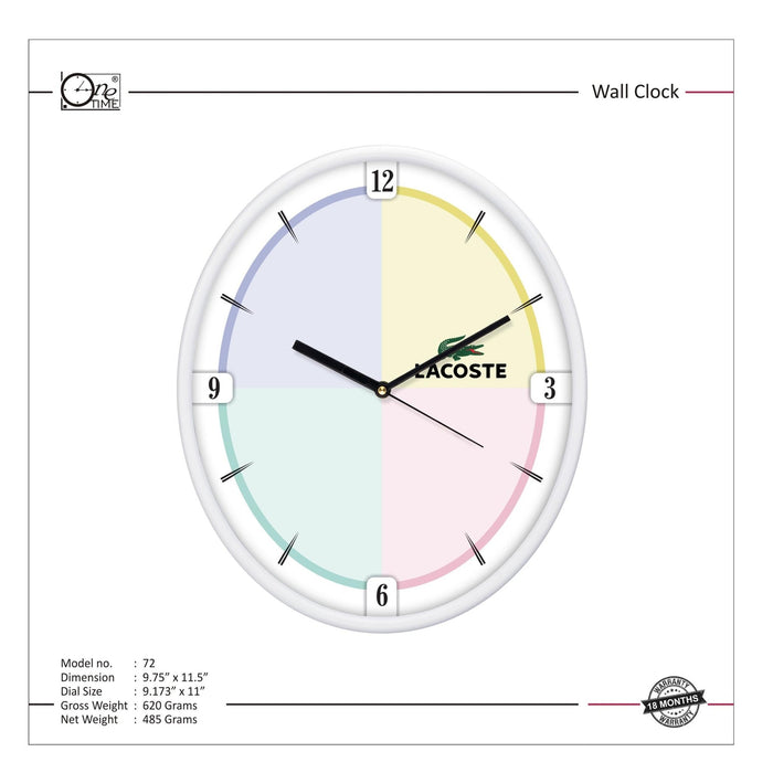 Wall Clock Pattern 72 - Mudramart Corporate Giftings