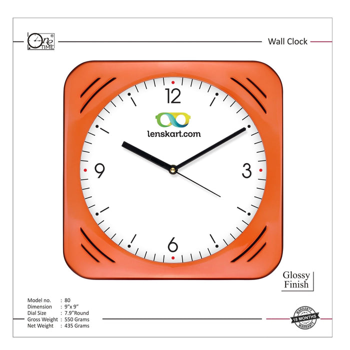 Wall Clock Pattern 80 - Mudramart Corporate Giftings