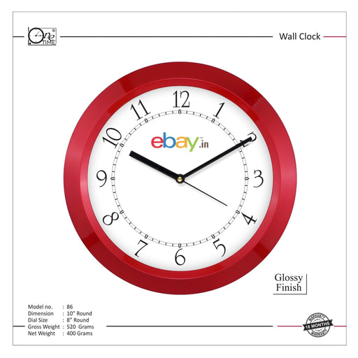 Wall Clock Pattern 86 - Mudramart Corporate Giftings