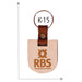 Wooden Key Chain - K-15 - Mudramart Corporate Giftings