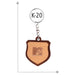 Wooden Key Chain - K-20 - Mudramart Corporate Giftings