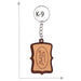 Wooden Key Chain - K-9 - Mudramart Corporate Giftings