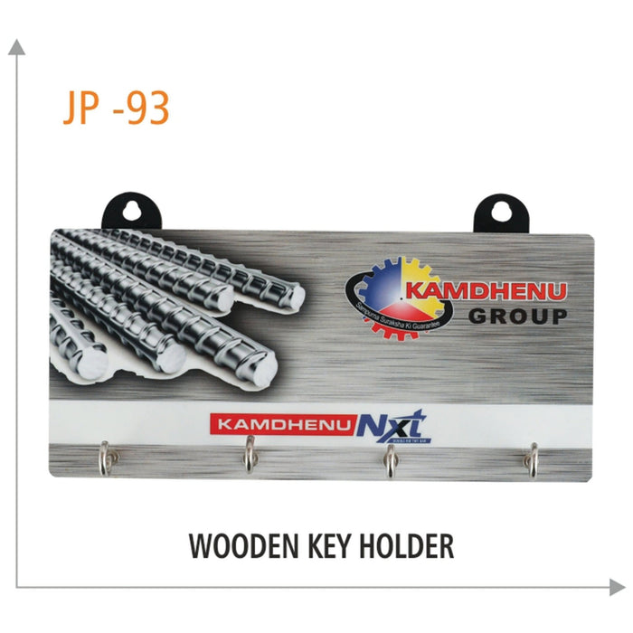 Wooden Key Holder - JP 93 - Mudramart Corporate Giftings
