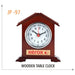 Wooden Table Clock - JP 97 - Mudramart Corporate Giftings