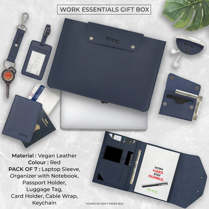 Work Essential Gift Box - Pack of 7 - Mudramart Corporate Giftings
